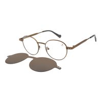 LV.MU.1453-0202.2  Armacao Para Oculos de Grau Masculino Chilli Beans Multi Polarizado Marrom -3-